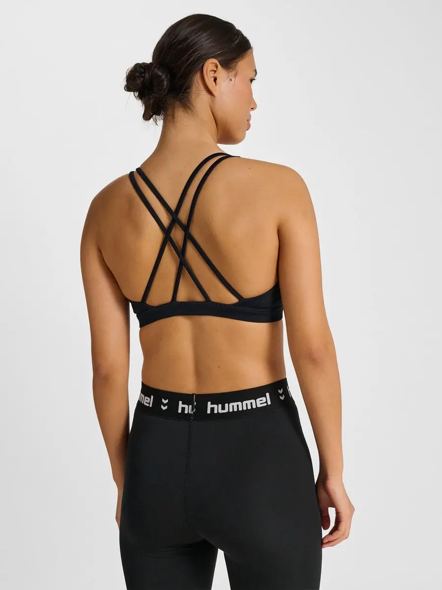 Hummel Impact Strap Bra - Zwart - afbeelding 5 van 6