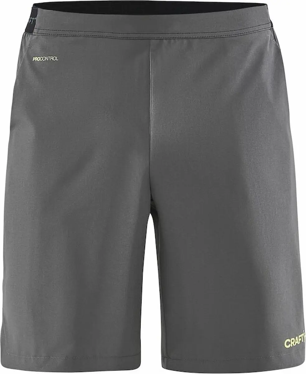 Craft Pro Control Impact Shorts M 1908237 - Granite-Giallo - S