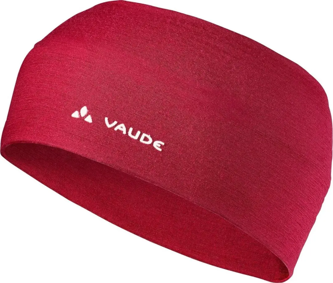 Vaude Cassons Merino Hoofdband - Rood