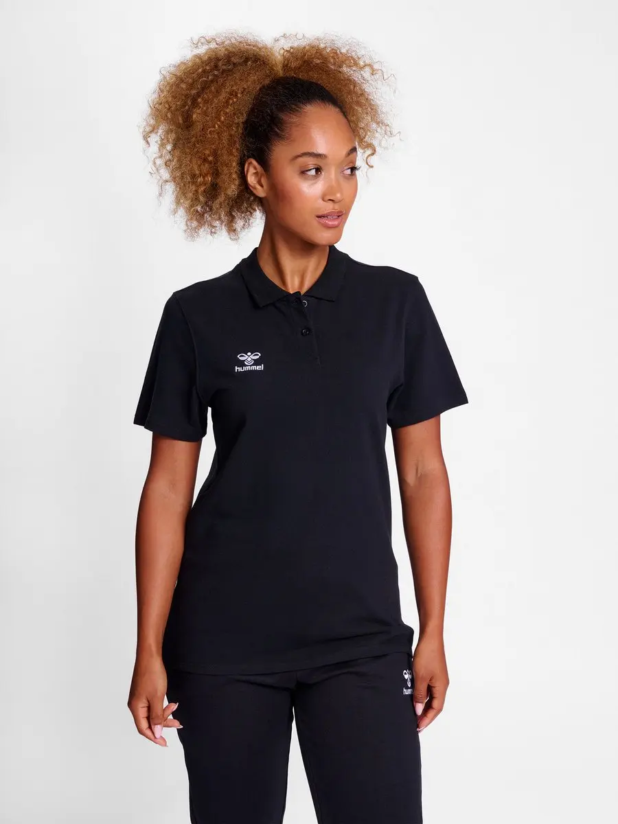 Hummel HMLGO 2.0 Damespolo - Zwart - afbeelding 6 van 6