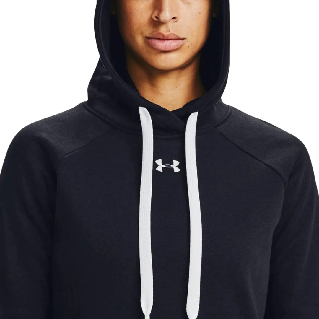 Under Armour Rival Fleece Dames Trui Zwart S - afbeelding 4 van 6
