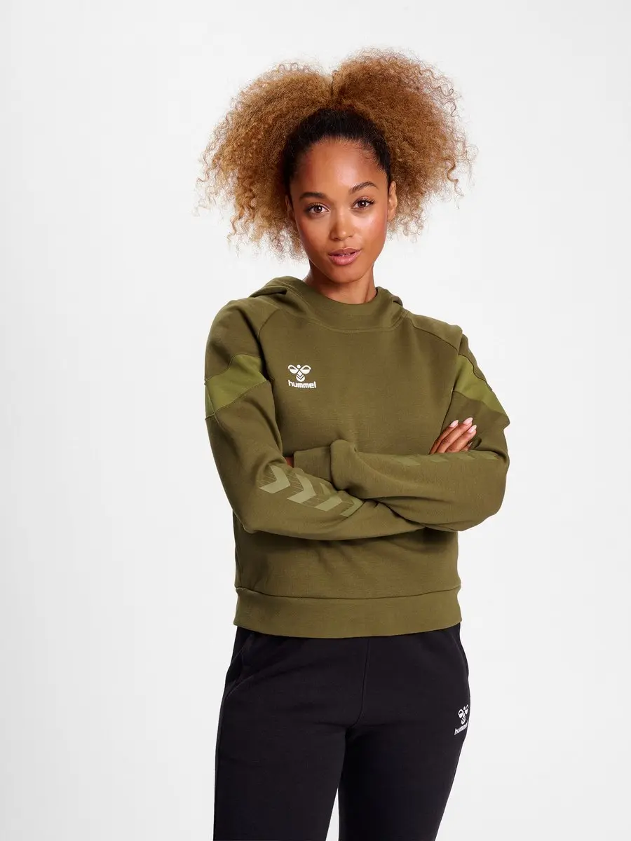 Hummel Travel Sweat Hoodie - Military Olive - afbeelding 5 van 6
