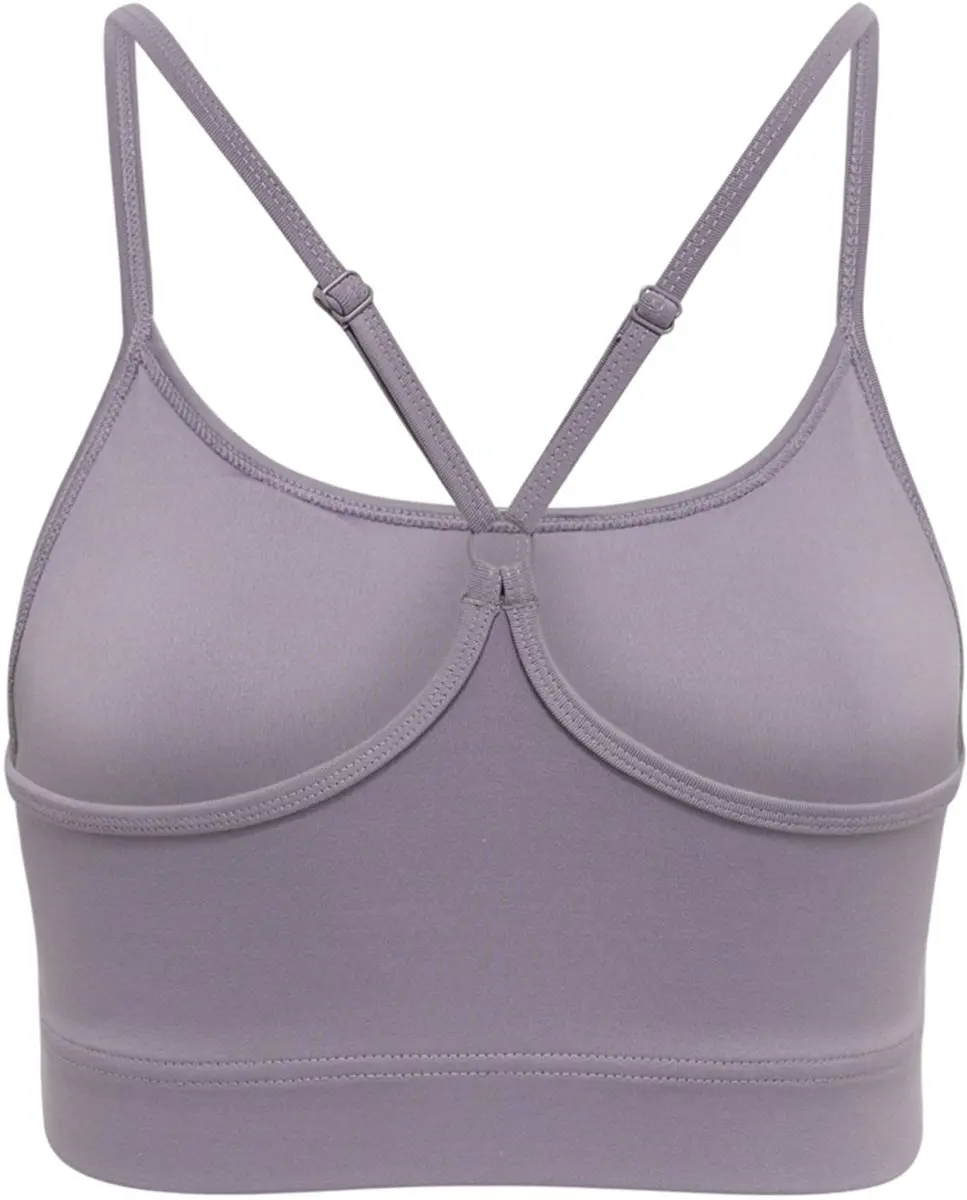 Hummel MT Chipo Gewatteerde Sportbeha - XS - Minimal Gray - afbeelding 3 van 6
