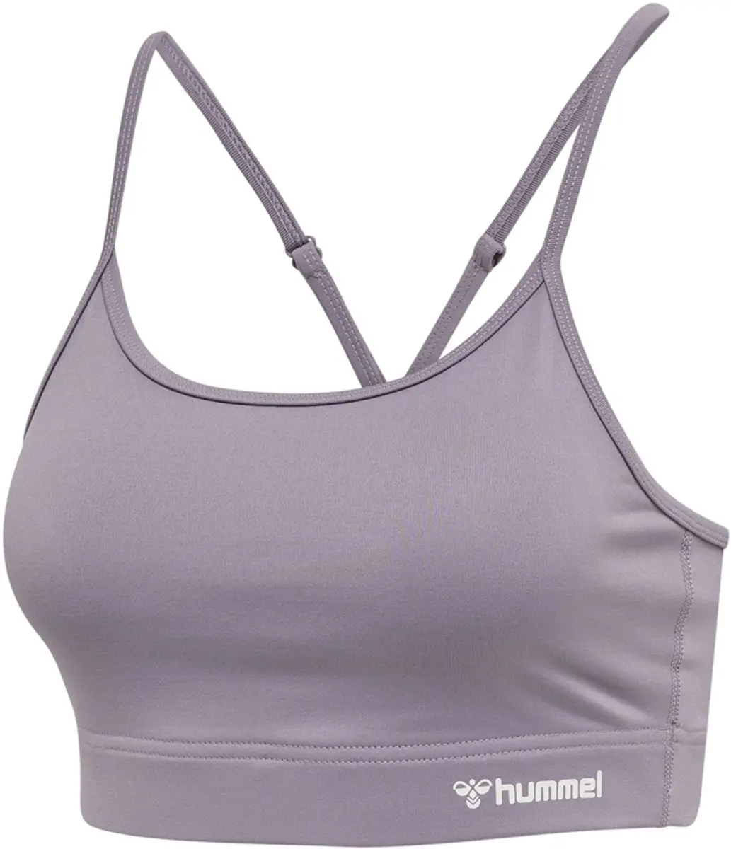 Hummel MT Chipo Gewatteerde Sportbeha - XS - Minimal Gray - afbeelding 2 van 6