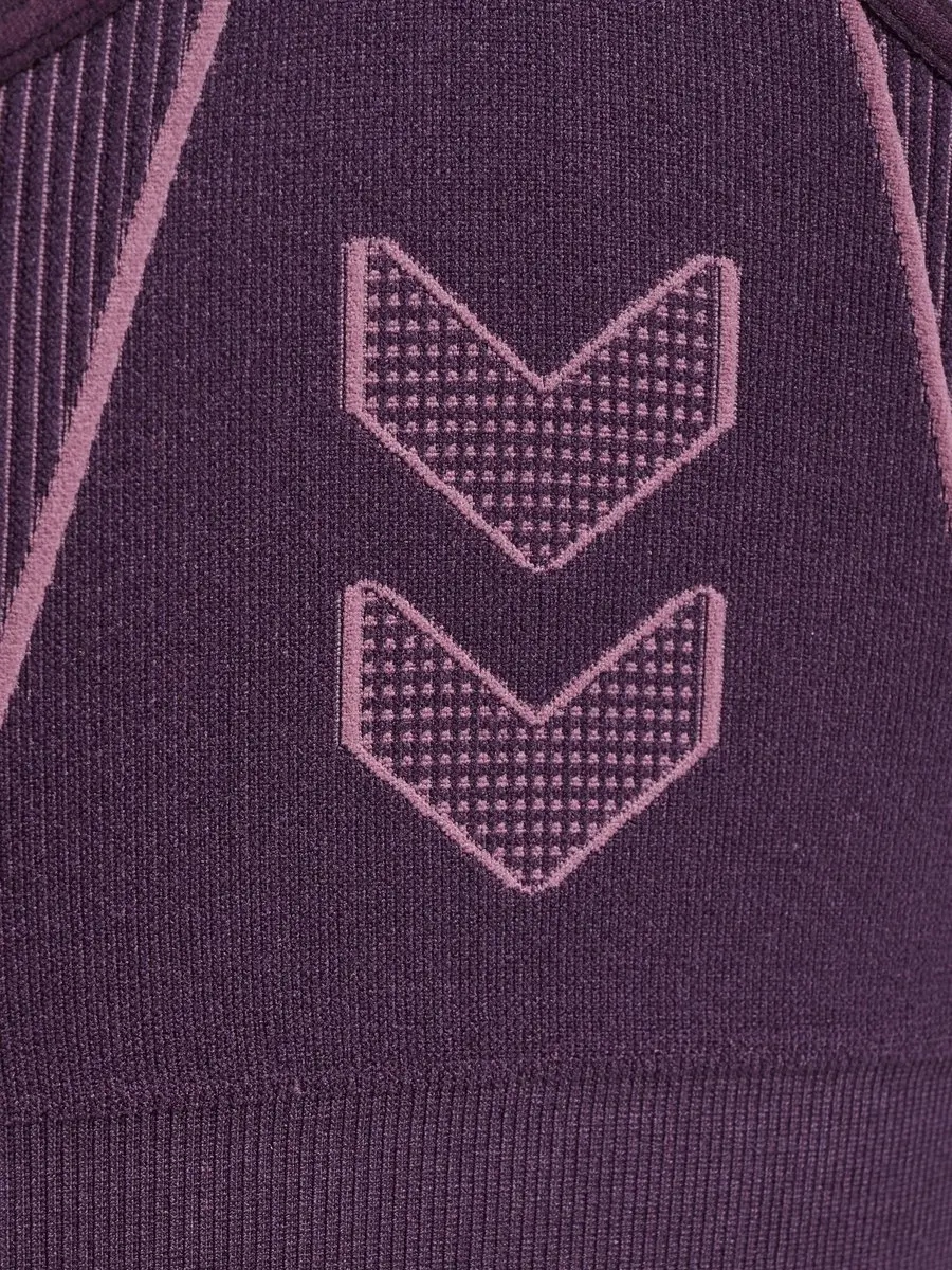 Hummel hmlMT Power Seamless Sports Bra - Plum Perfect - afbeelding 4 van 6