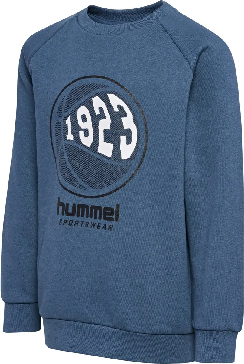 Hummel Loksi Sweatshirt - 104 - Bering Sea - afbeelding 2 van 4