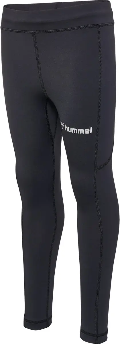 Hummel Hmlrun Tight Kids Leggings - Zwart - 164 - afbeelding 2 van 4