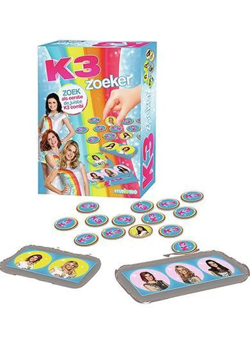 K3 Reisspel K3 zoeker - Actiespel