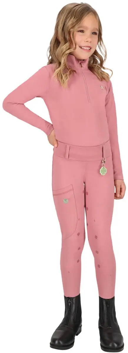 QHP Lucky Start Full Grip Paardrijlegging 116 - Roze - afbeelding 3 van 6