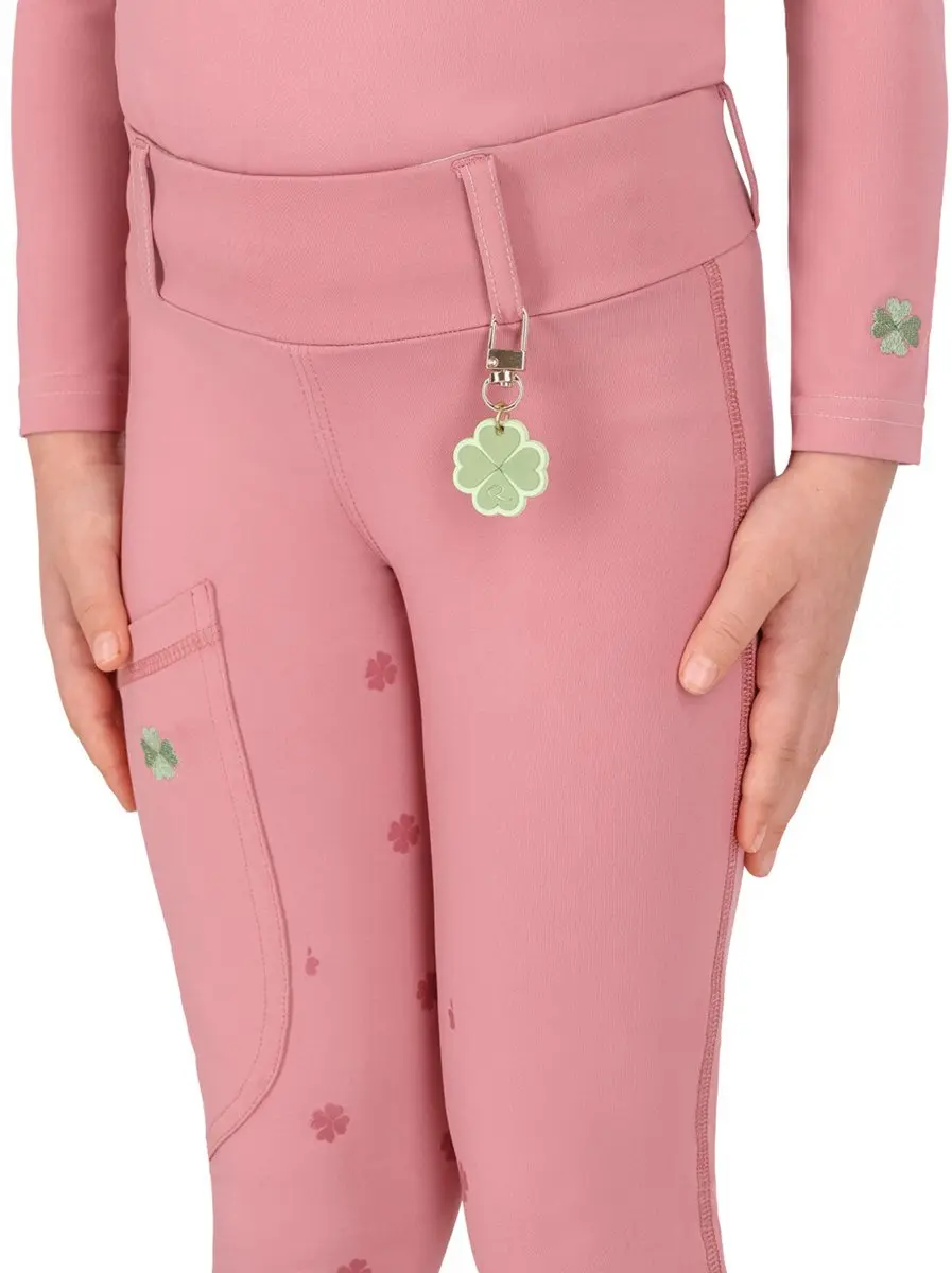 QHP Lucky Start Full Grip Paardrijlegging 116 - Roze - afbeelding 4 van 6