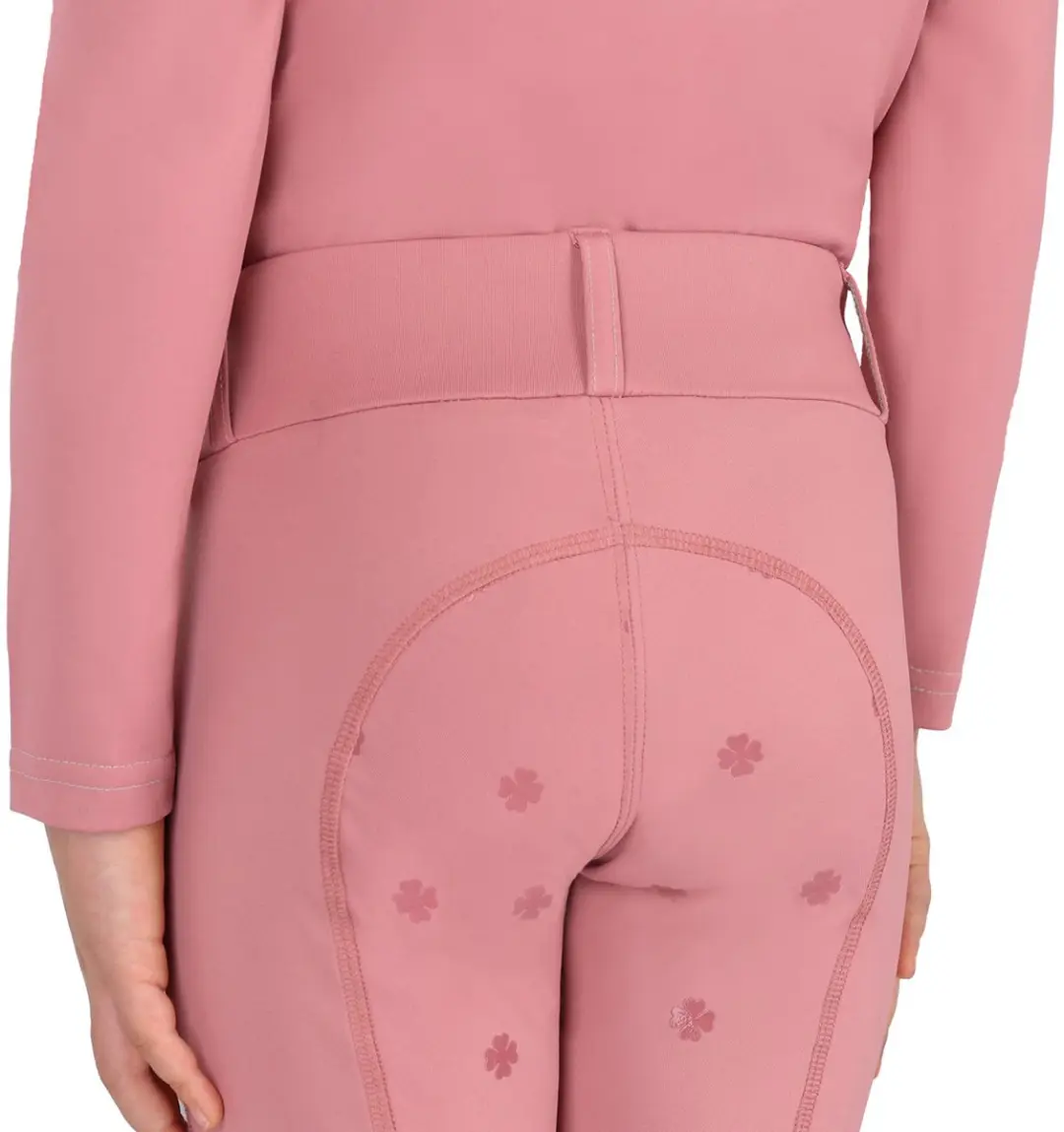 QHP Lucky Start Full Grip Paardrijlegging 116 - Roze - afbeelding 5 van 6