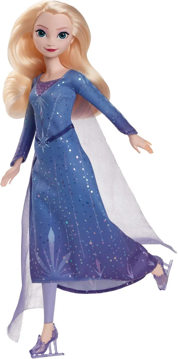 Disney Frozen Elsa Schaatsende Modepop - Multicolor