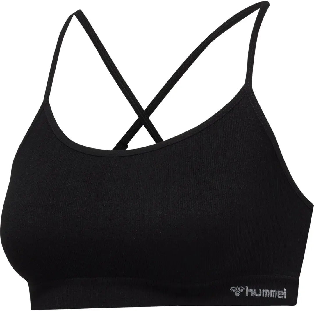 Hummel Juno Naadloze Beha - Zwart - afbeelding 2 van 6