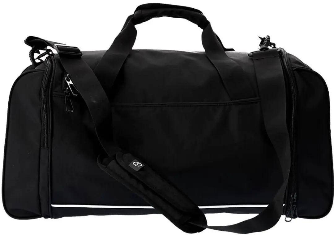 Spalding Team Medium Sporttas 50L - Zwart/Wit - afbeelding 6 van 6