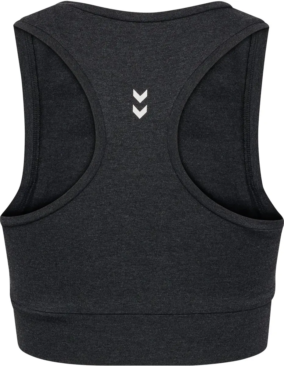 Hummel Pulse Logo Light Support BH - Zwart - afbeelding 2 van 6