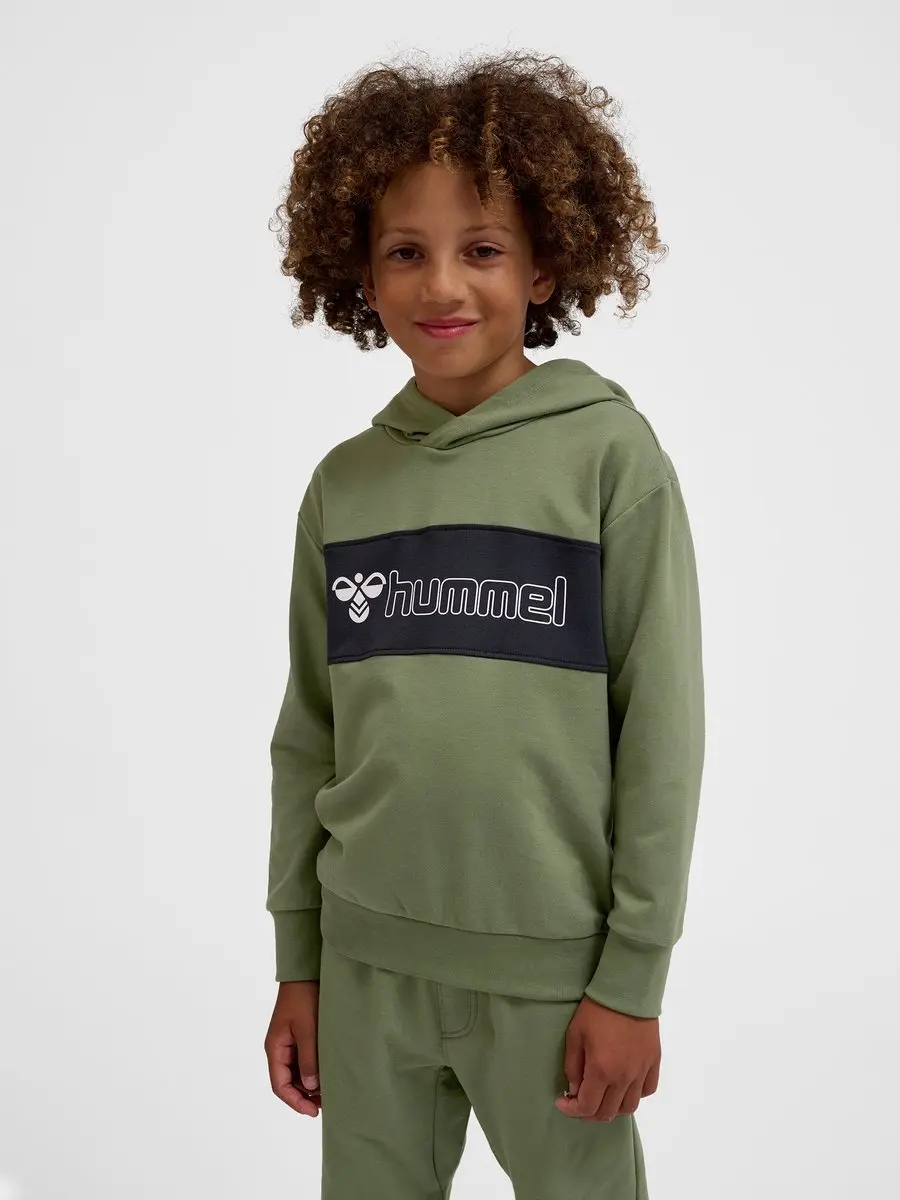 Hummel Atlas Junior Hoodie - Olivine - afbeelding 5 van 6