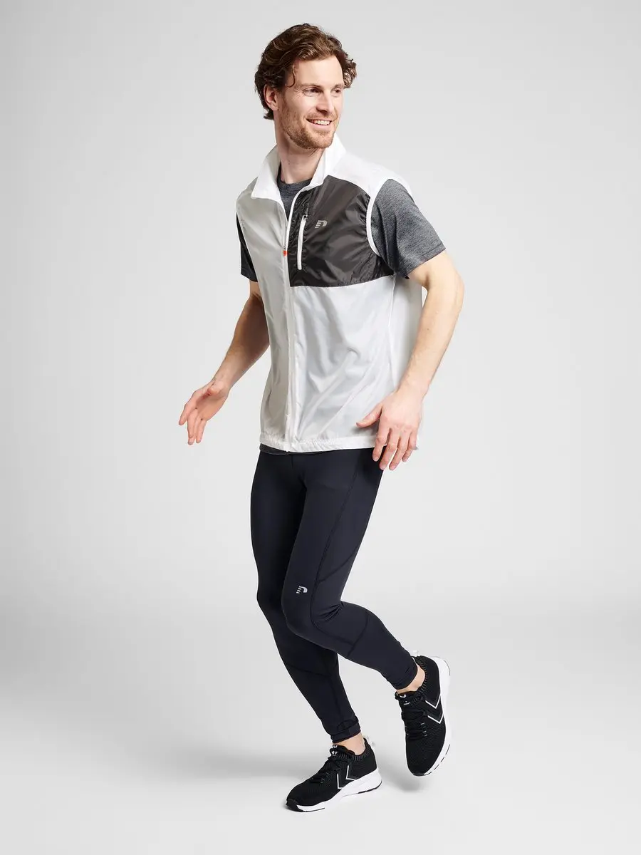 Newline Men Packable Tech Gilet M - Wit - afbeelding 6 van 6
