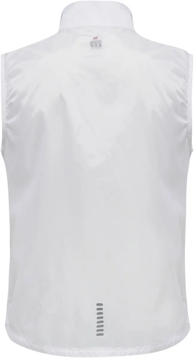 Newline Men Packable Tech Gilet M - Wit - afbeelding 3 van 6