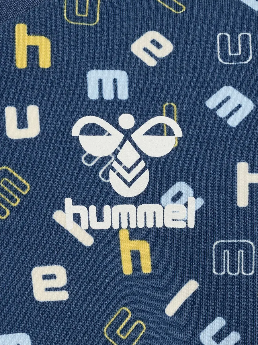 Hummel Happy You Sweatshirt - Babyjongen 56 - Sargasso Sea - afbeelding 4 van 4