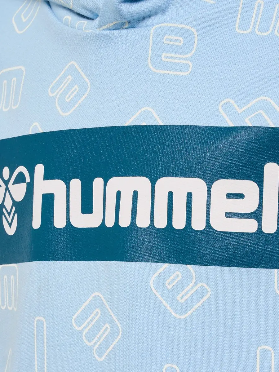 Hummel Flow Junior Hoodie - CERULEAN - afbeelding 4 van 6