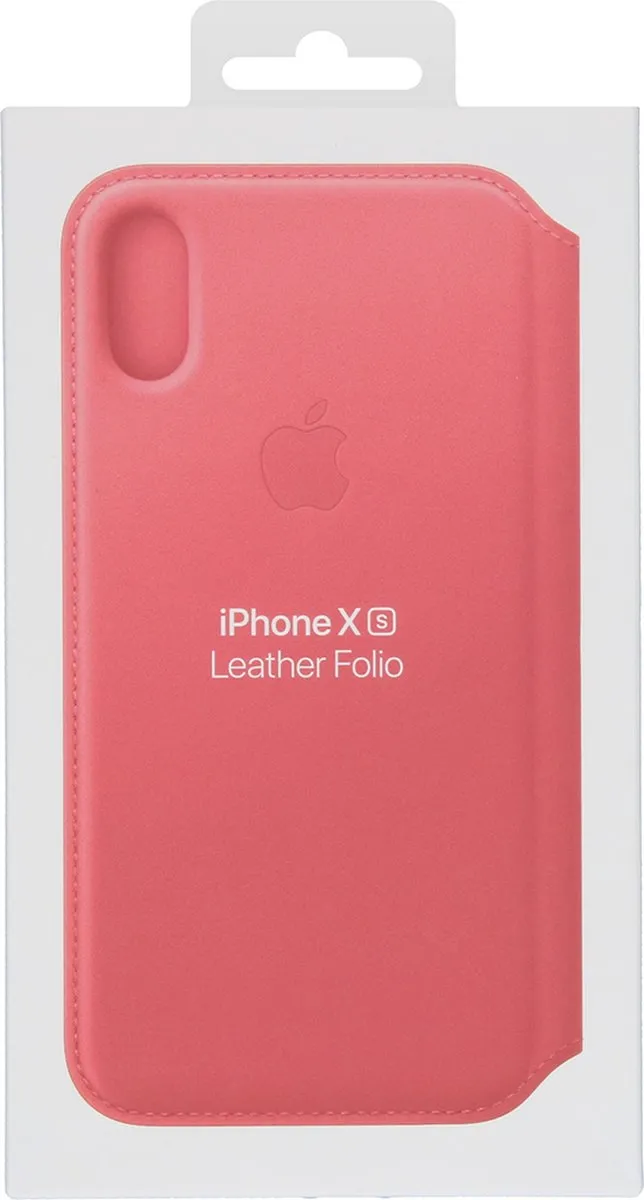 Apple Folio Hoesje MRX12ZM/A - iPhone Xs Roze