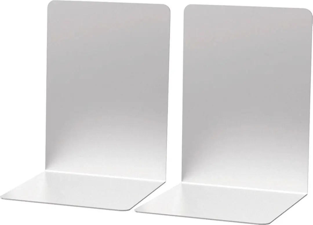 MAUL Boekensteun Set 2 Stuks 16x15x21cm Transparant