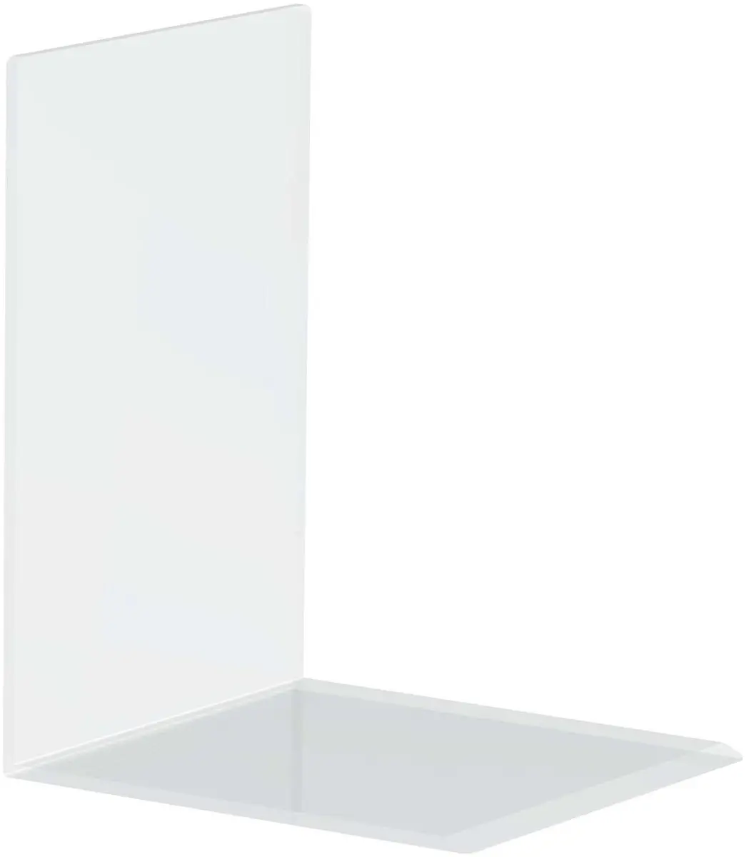 MAUL Boekensteun Set 2 Stuks 16x15x21cm Transparant - afbeelding 2 van 6