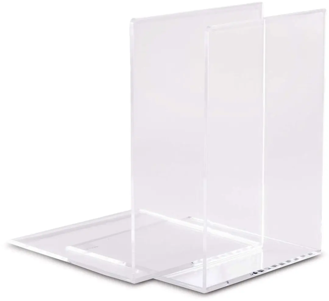 MAUL Boekensteun Set 2 Stuks 16x15x21cm Transparant - afbeelding 3 van 6