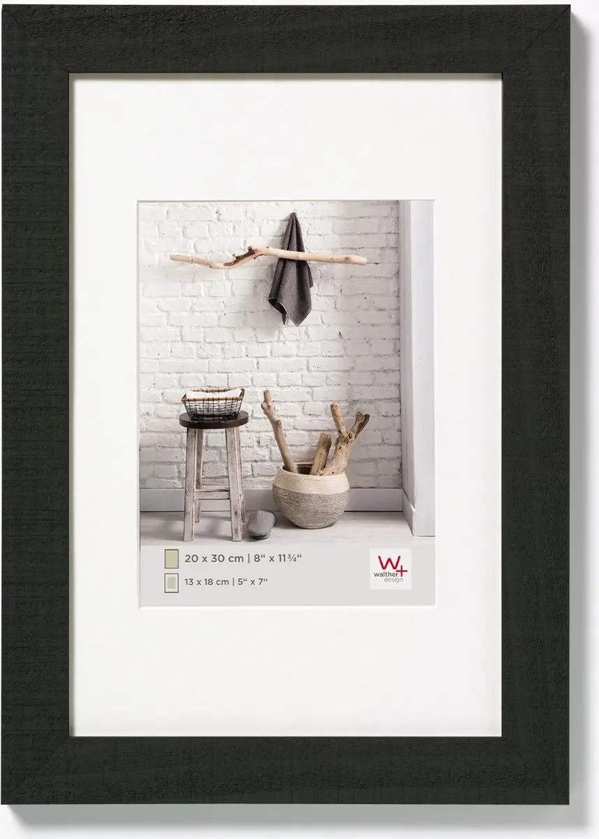 Walther Design Fotolijst 15x20cm Zwart