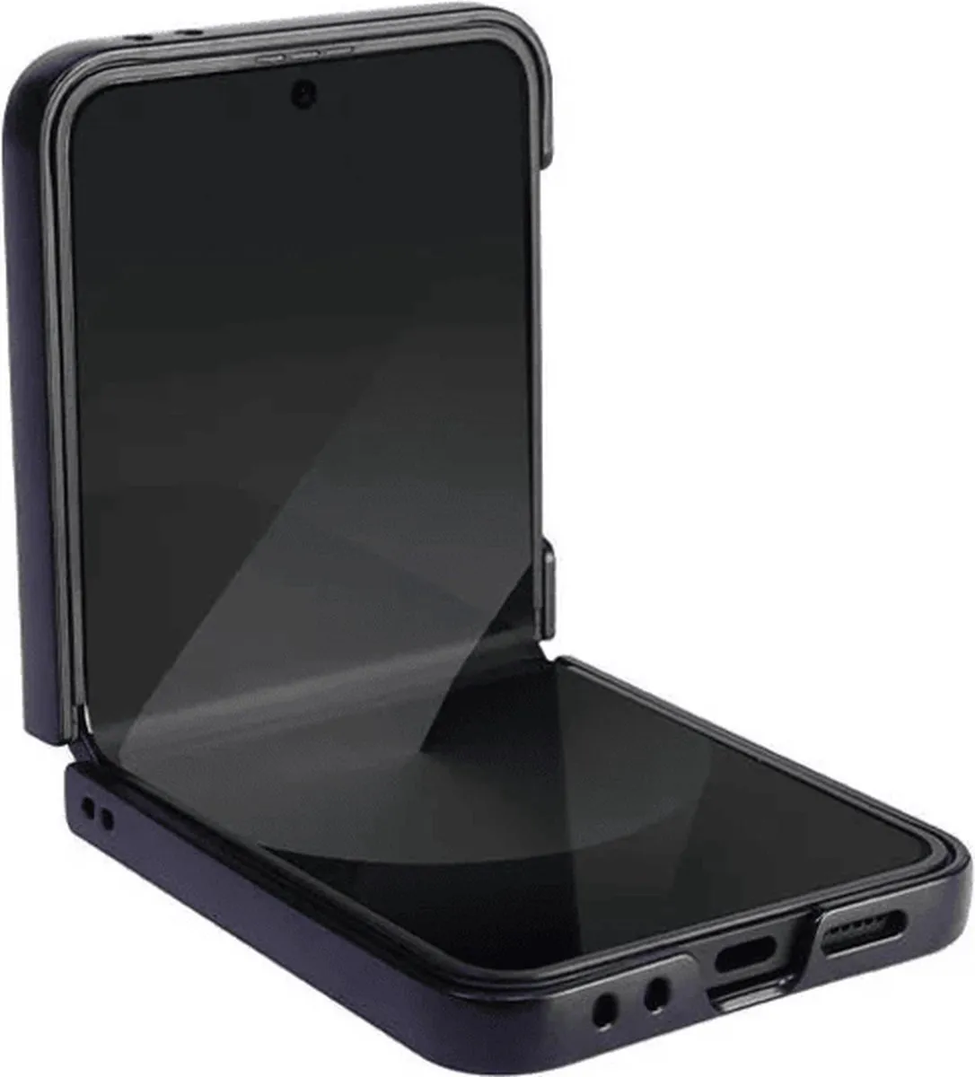 Audi Synthetic Leather MagSafe Back Case - Samsung Galaxy Z Flip 6 - Zwart