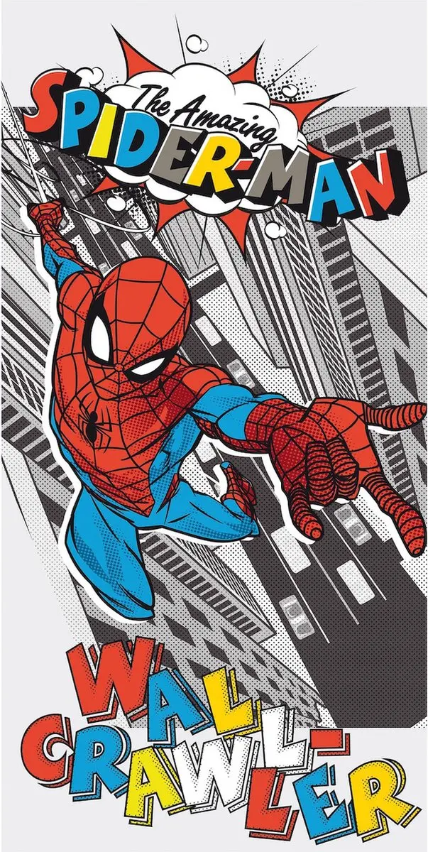 Spider-Man Strandlaken Wall Crawler