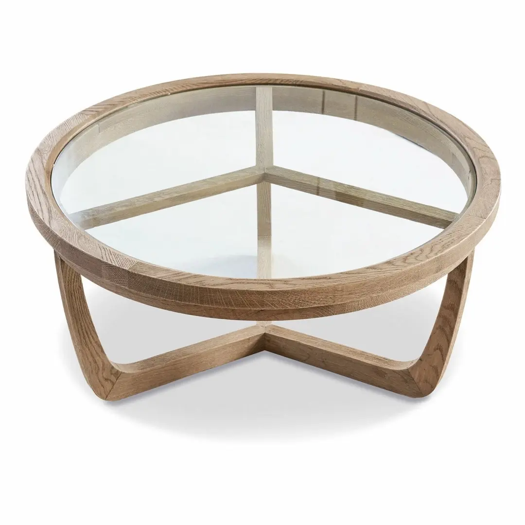 Loberon Salontafel Gradn Enclos - Ø80cm - 6 Personen - afbeelding 2 van 6