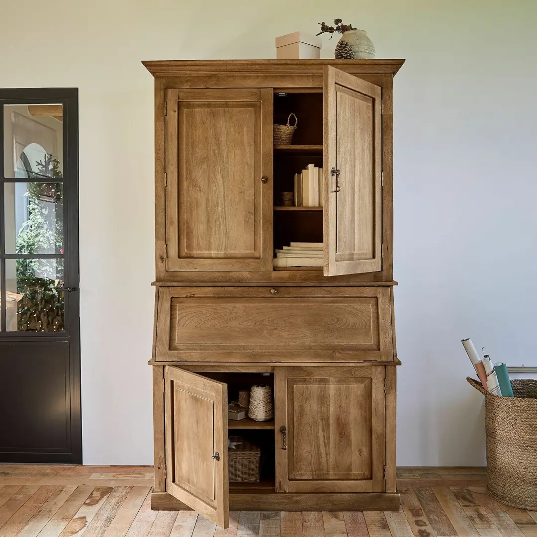 Loberon Secretaire Arvandor - Bruin - afbeelding 6 van 6