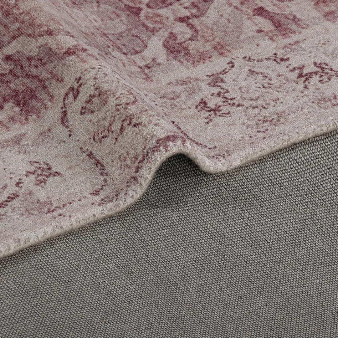 Loberon Mirellis Vloerkleed - Bordeaux - afbeelding 5 van 6