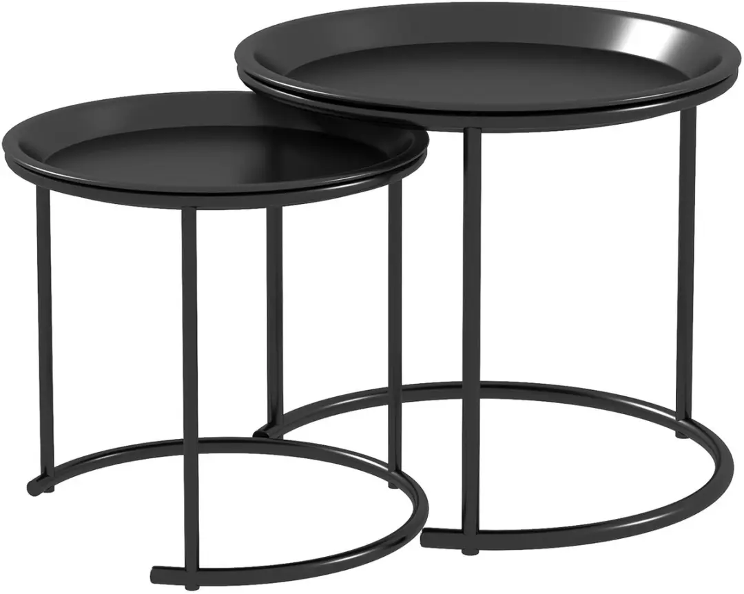 HOMCOM bijzettafel set