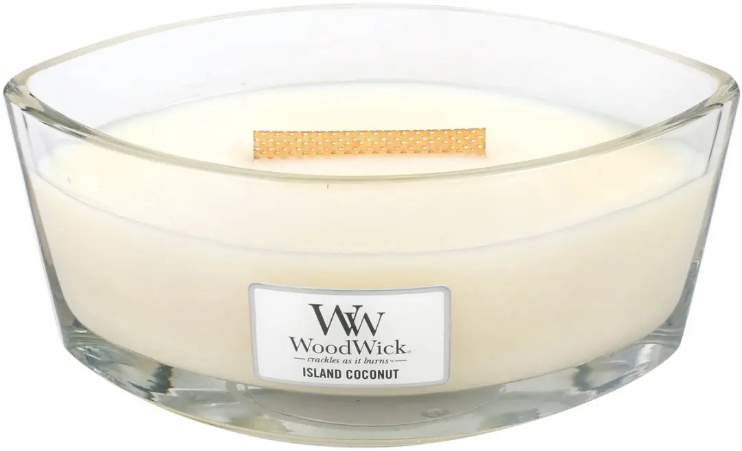 WoodWick Ellipse Geurkaars Island Coconut 454g - afbeelding 2 van 6