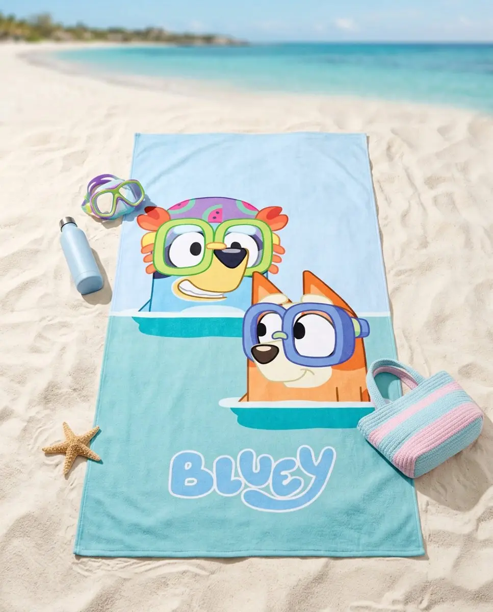 Bluey Strandlaken