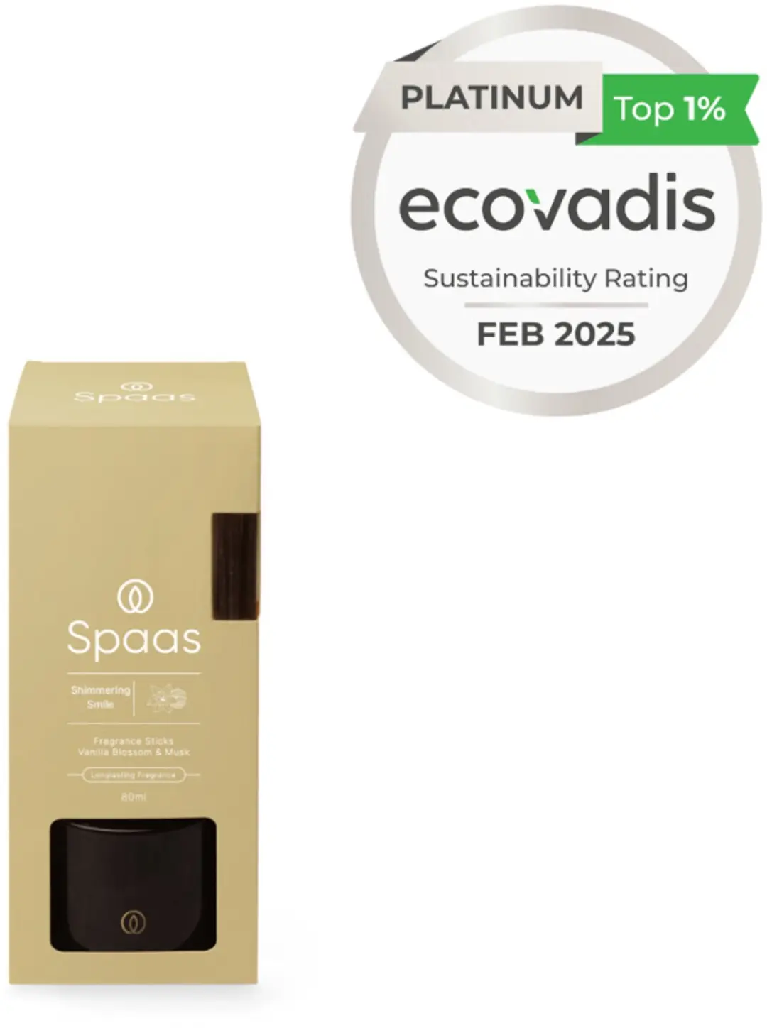 Spaas Geurstokjes Vanillsebloesem en Muskus - 6x 80ml - afbeelding 4 van 6