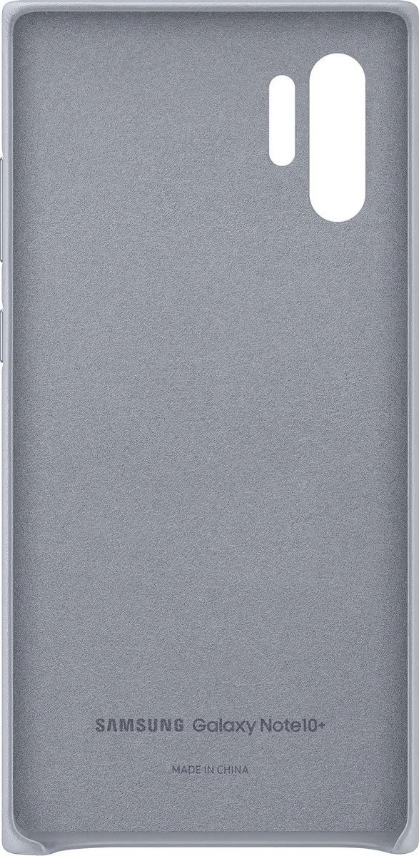 Samsung Leather Cover Galaxy Note 10+ - Grijs