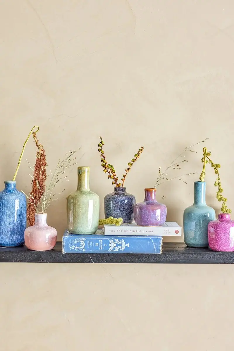 Bloomingville Maien Vaas Aardewerk Groen - afbeelding 3 van 6