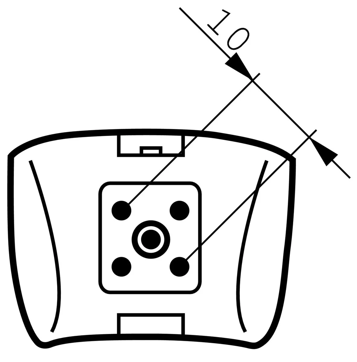 Philips MASTER TL-E Circular Super 80 32W - 30cm - Mat Glas