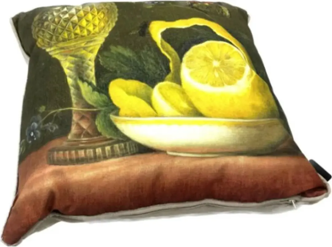 Madison sierkussen 45x45 cm Citrone dark