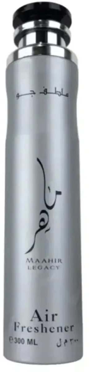 Lattafa Maahir Legacy Interieurparfum 300ml - Zilver - afbeelding 2 van 2