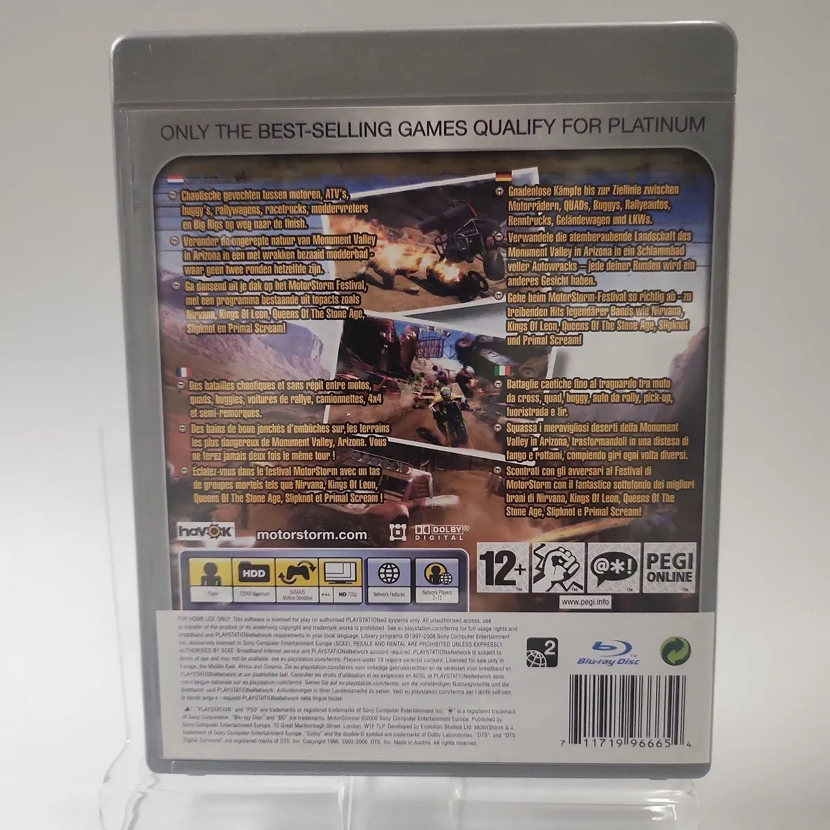Sony PlayStation Motorstorm Essentials Edition