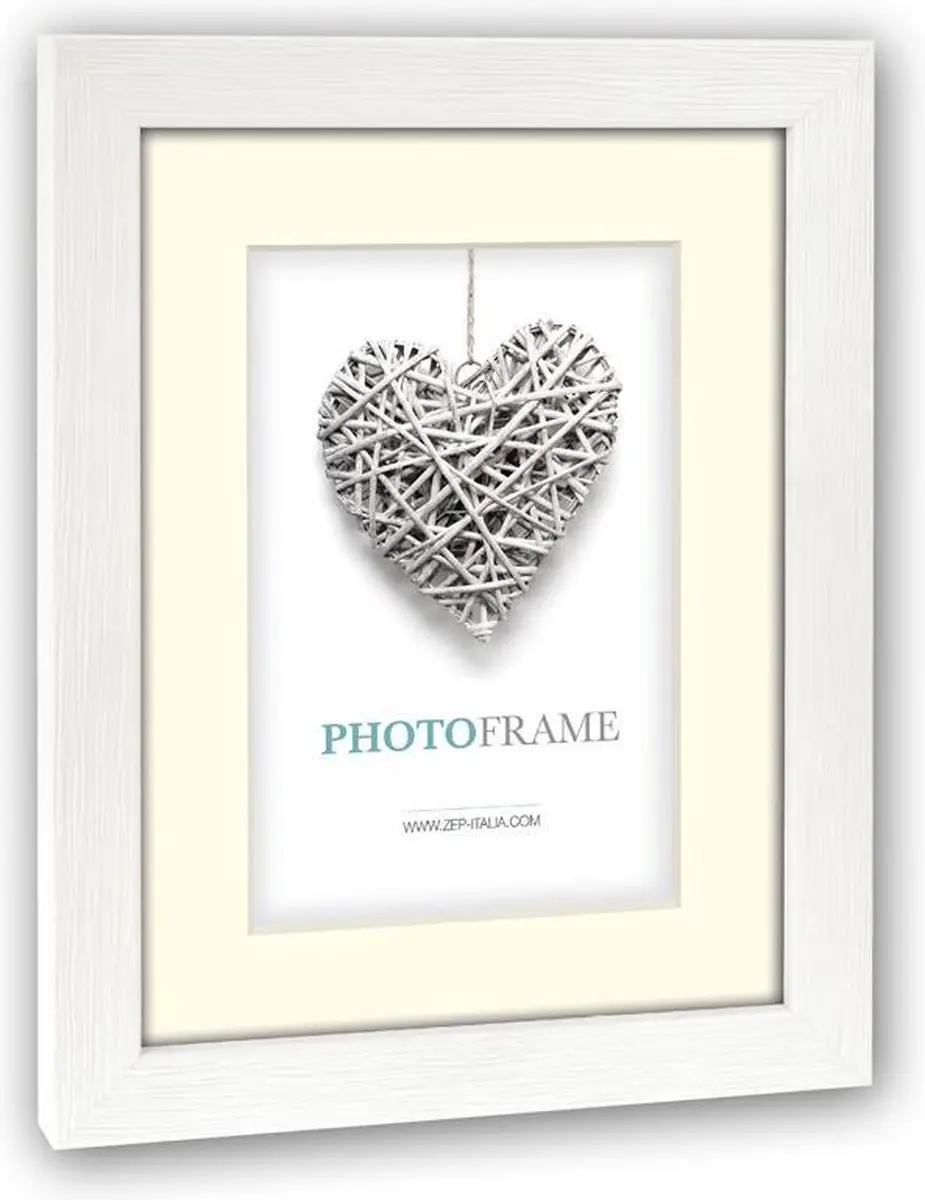 Zep Fotolijst Regent 4 Wit 20x20/30x30cm - afbeelding 2 van 6