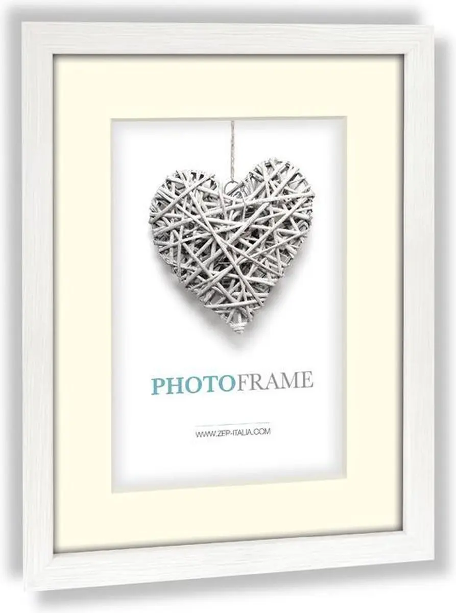 Zep Fotolijst Regent 4 Wit 20x20/30x30cm