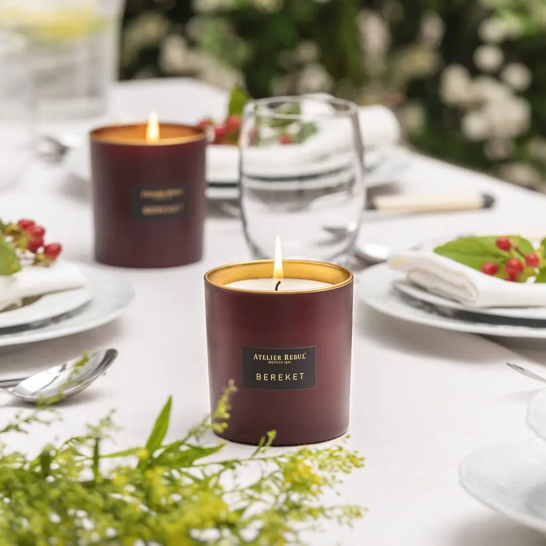 Atelier Rebul Bereket Geurkaars 210g - Rood - afbeelding 3 van 6