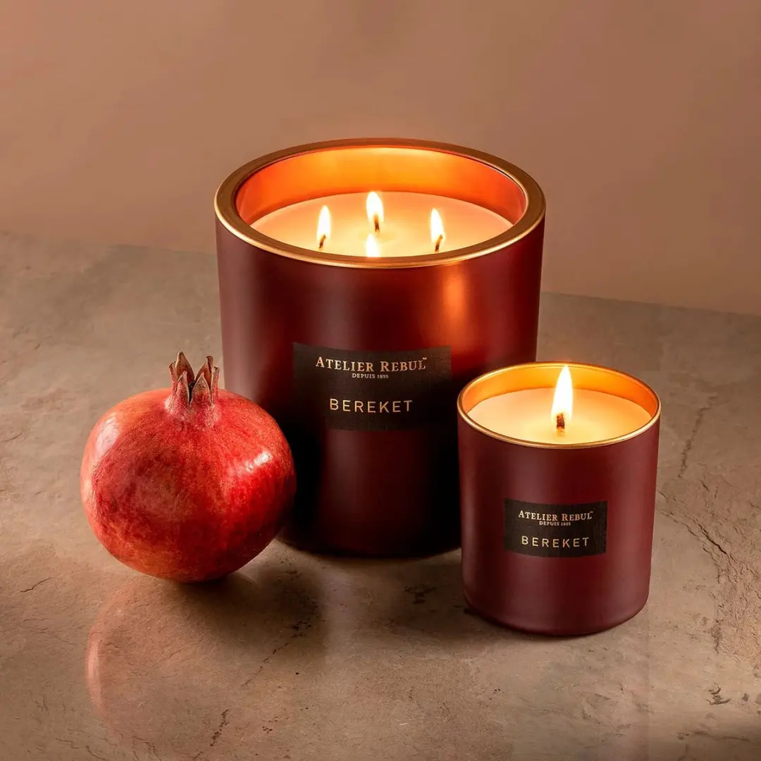 Atelier Rebul Bereket Geurkaars 210g - Rood - afbeelding 6 van 6