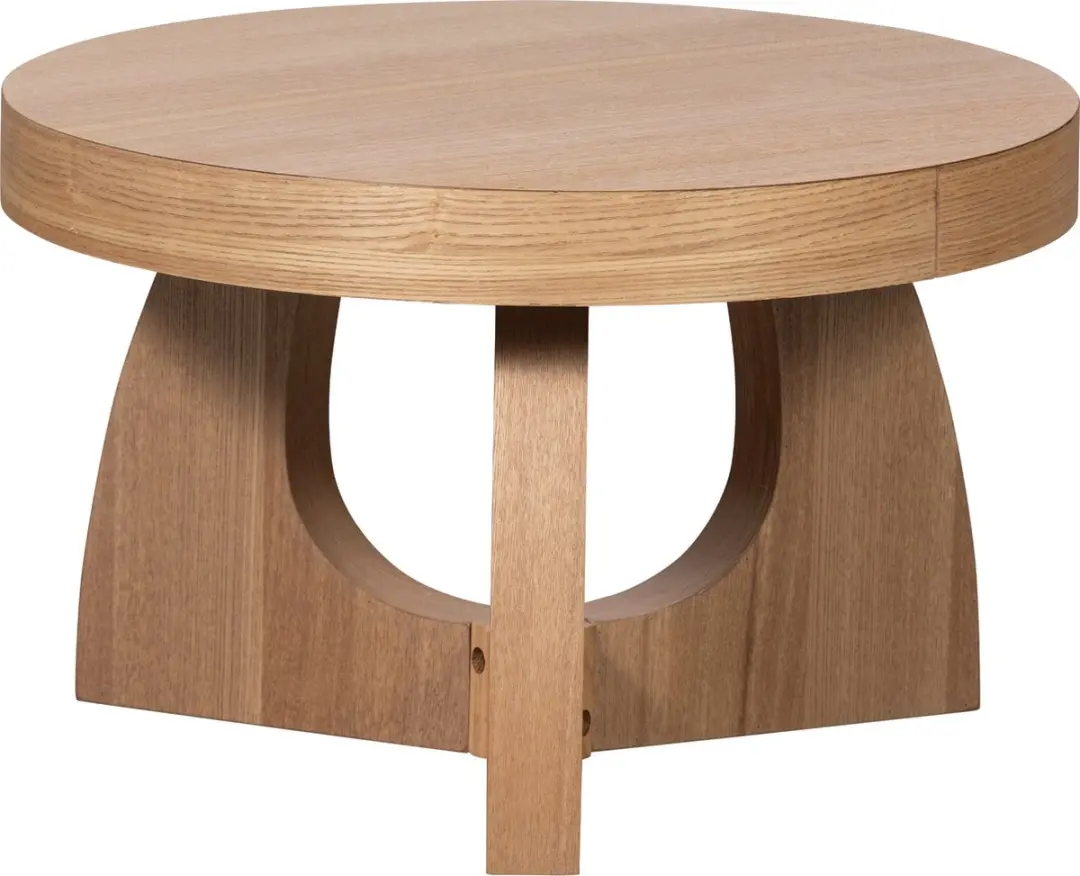 WOOOD Tala Bijzettafel 55cm Naturel - afbeelding 5 van 5