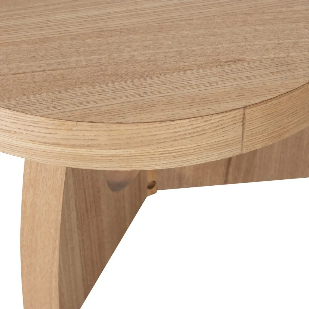 WOOOD Tala Bijzettafel 55cm Naturel - afbeelding 4 van 5